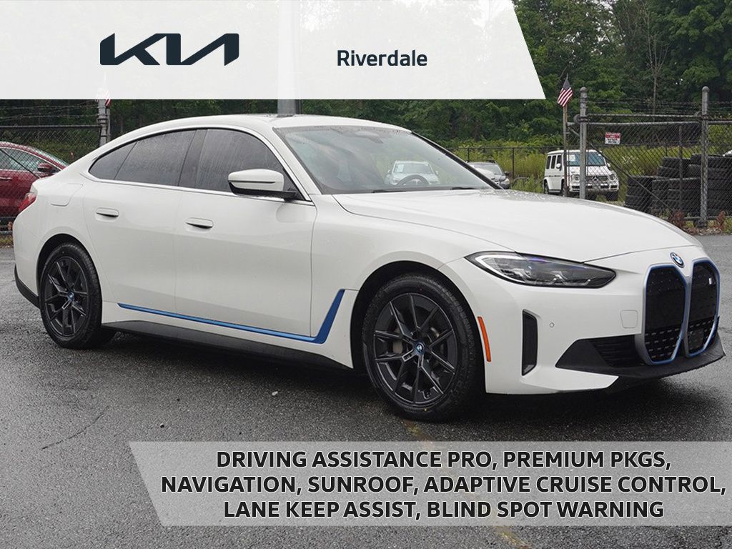 Alpine White 2023 BMW i4 Sedan Rear-Wheel Drive Automatic