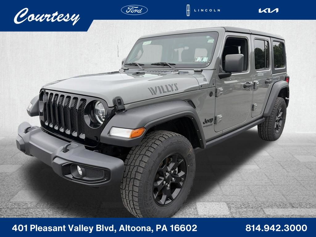 Sting-Gray Clearcoat 2022 Jeep Wrangler SUV / Crossover Four-Wheel Drive 8-Speed Automatic