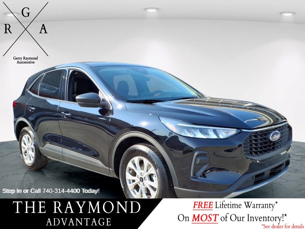 Black Metallic 2023 Ford Escape SUV / Crossover All-Wheel Drive 8-Speed Automatic