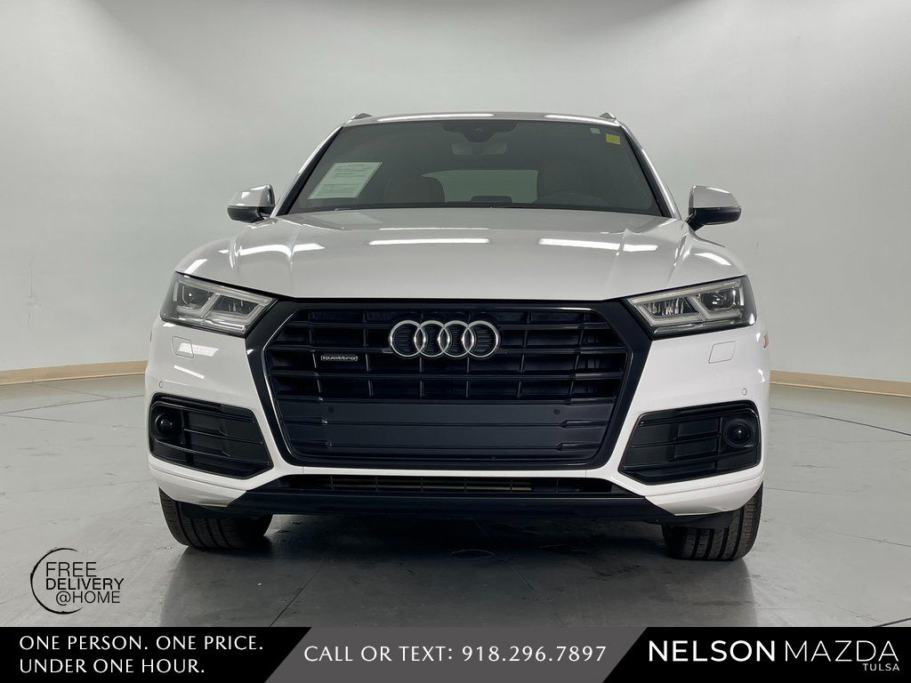 Used 2020 White Audi 45 Premium Plus image 2