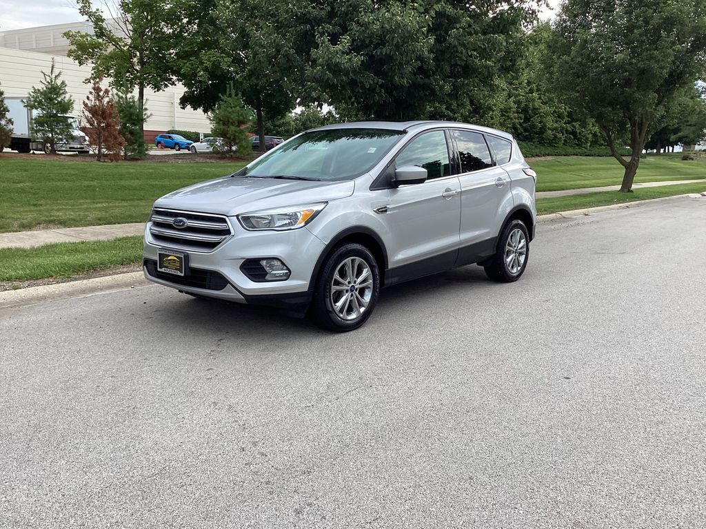 Ingot Silver Metallic 2017 Ford Escape SUV / Crossover All-Wheel Drive 6-Speed Automatic