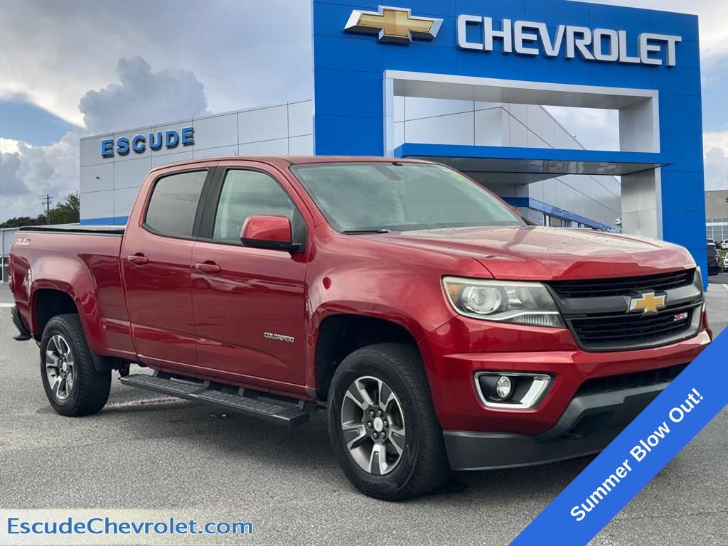  2016 Chevrolet Colorado Z71 Crew Cab 4WD   