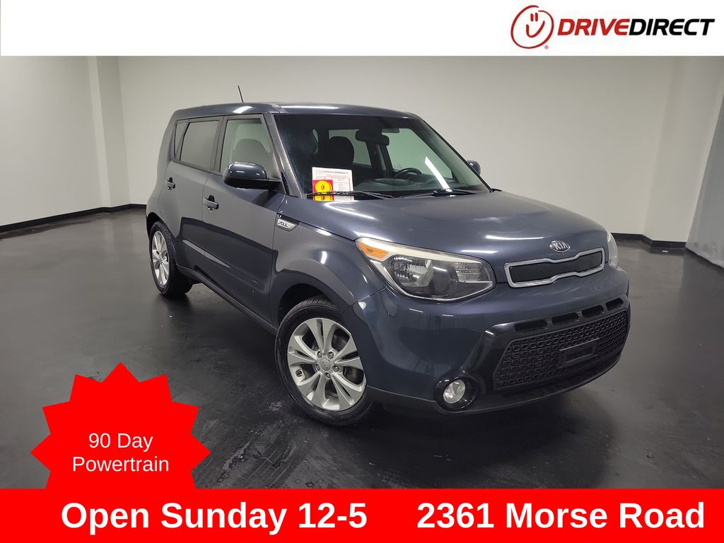 Fathom Blue 2016 Kia Soul + Wagon Front-Wheel Drive 6-Speed Automatic