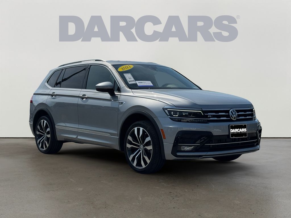 Pyrite Silver Metallic 2021 Volkswagen Tiguan SUV / Crossover All-Wheel Drive 8-Speed Automatic