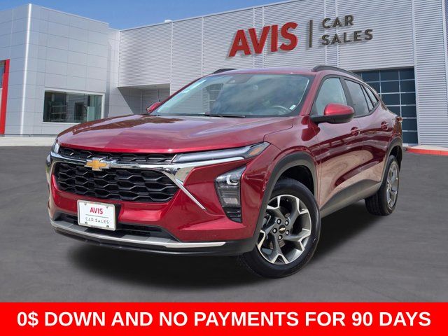 Red (Crimson Metallic) 2025 Chevrolet Trax LT FWD SUV / Crossover Front-Wheel Drive 6-Speed Automatic