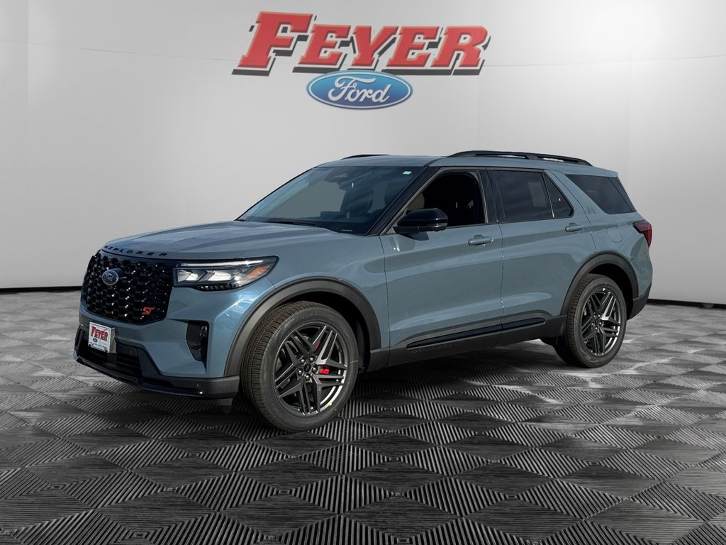 Vapor Blue Metallic 2026 Ford Explorer SUV / Crossover All-Wheel Drive Automatic