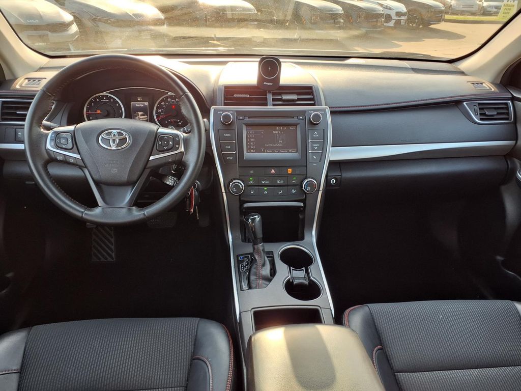 2017 Toyota Camry SE White at Monument Chevrolet