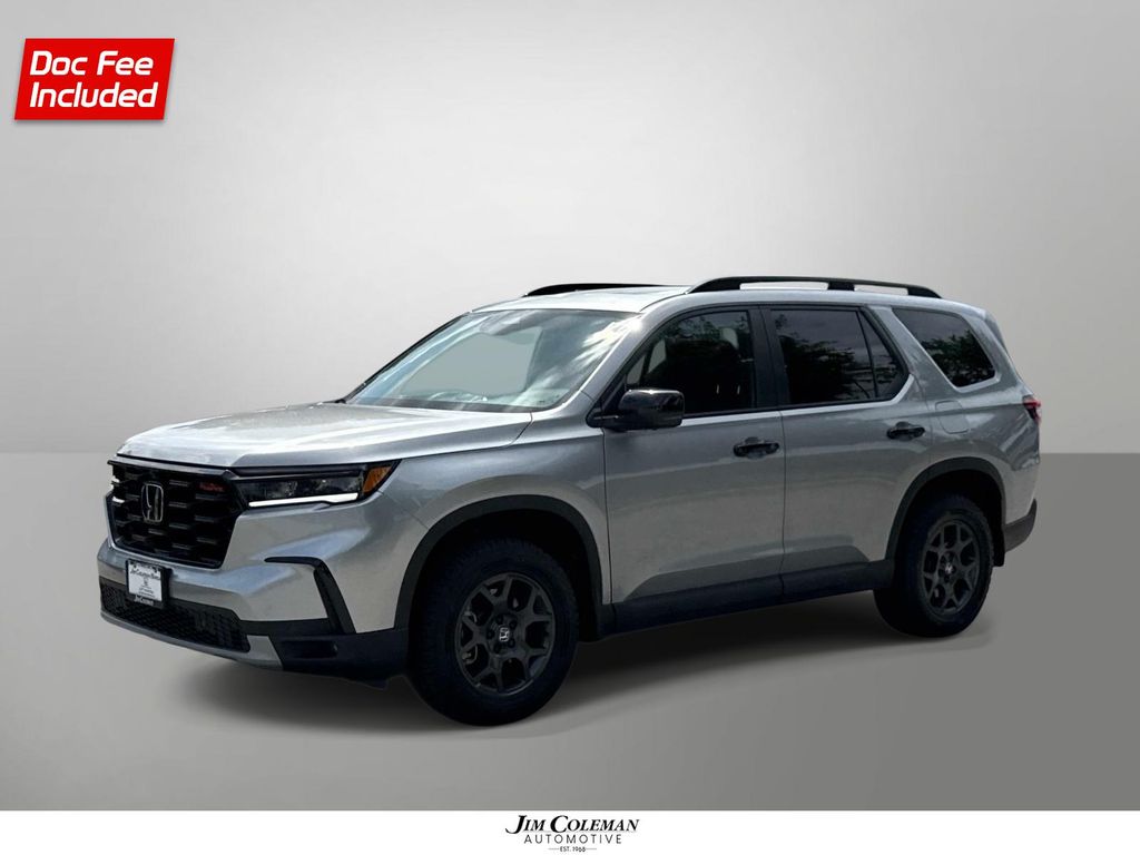 Silver 2025 Honda Pilot SUV / Crossover All-Wheel Drive Automatic