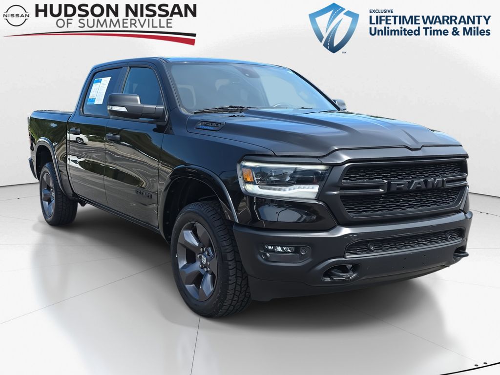 2022 Diamond Black Crystal Pearlcoat Ram 1500 Big Horn/Lone Star 4X4 Truck