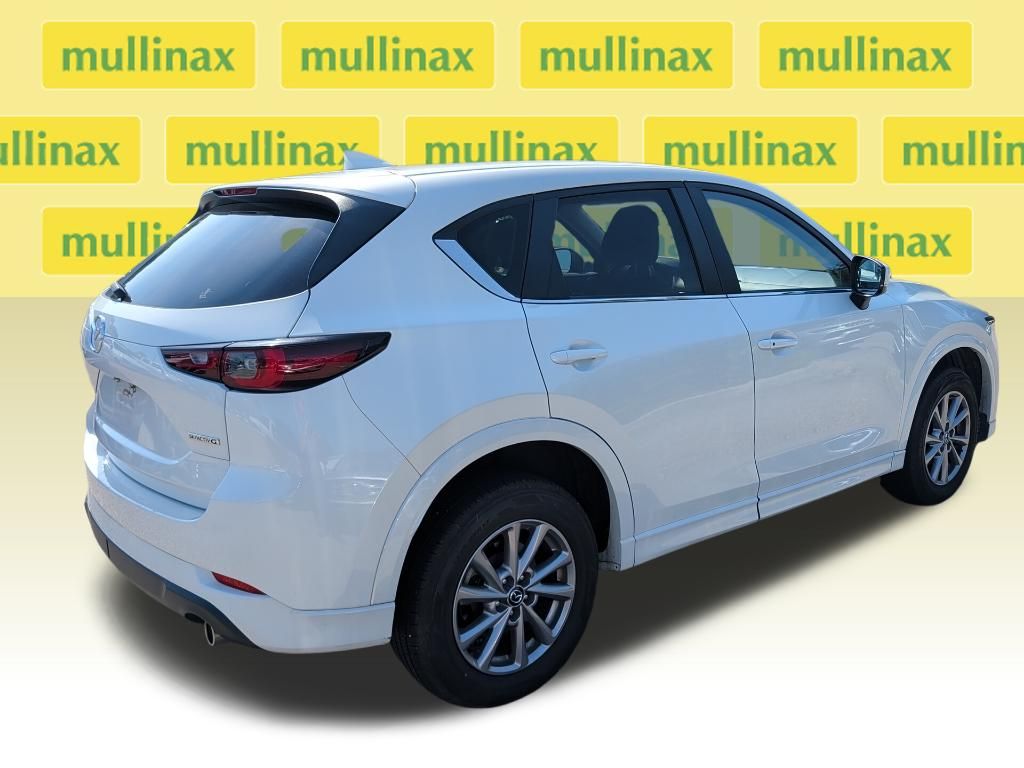2025 Rhodium White Metallic Mazda CX-5 2.5 S Preferred Package AWD SUV