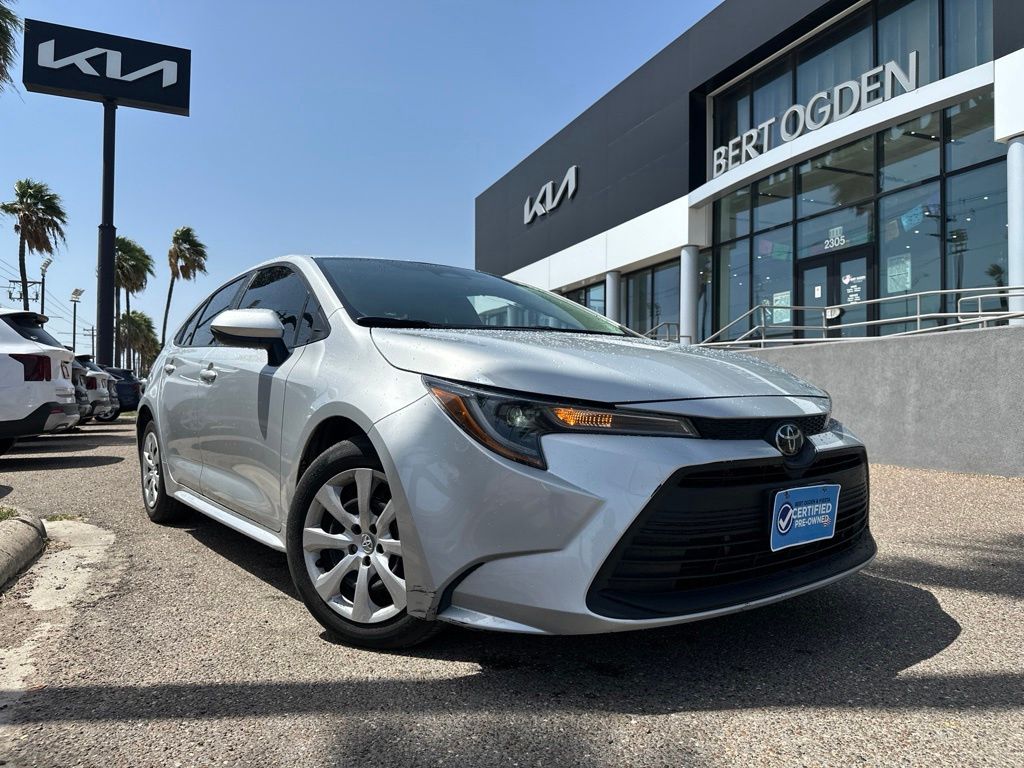 Classic Silver Metallic 2024 Toyota Corolla Sedan Front-Wheel Drive Continuously Variable Transmission