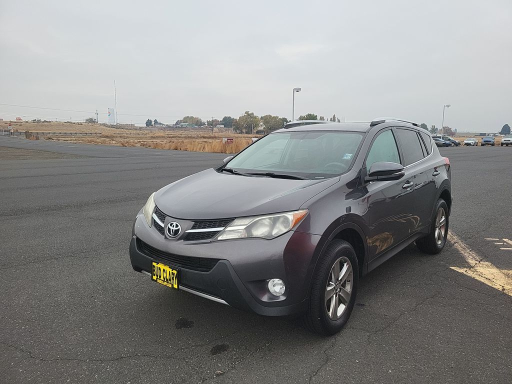 Gray 2015 Toyota RAV4 XLE SUV / Crossover Front-Wheel Drive 6-Speed Automatic