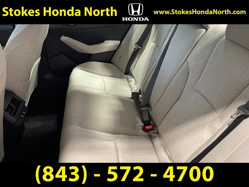 2026 Honda Accord LX White at Stokes Honda North