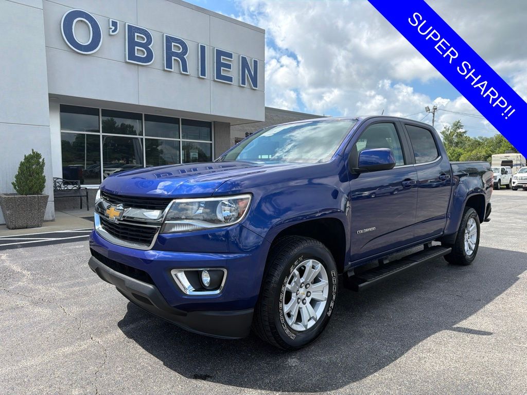 Laser Blue 2016 Chevrolet Colorado Pickup Truck Four-Wheel Drive 6-Speed Automatic