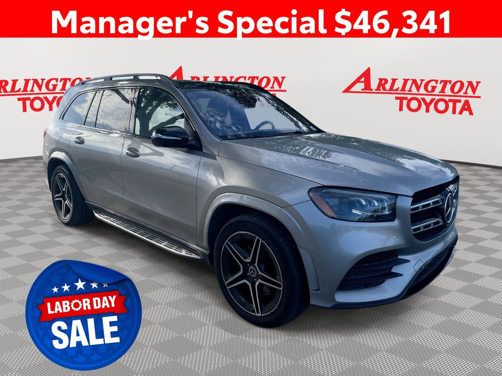 Mojave Silver Metallic 2022 Mercedes-Benz GLS SUV / Crossover All-Wheel Drive 9-Speed Automatic
