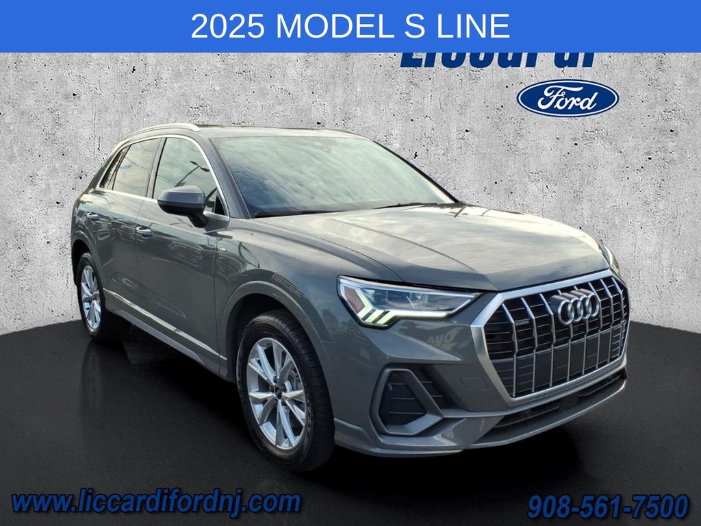 Gray 2025 Audi Q3 SUV / Crossover All-Wheel Drive 8-Speed Automatic