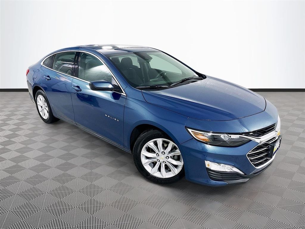 Lakeshore Blue 2024 Chevrolet Malibu LT with 1LT FWD Sedan Front-Wheel Drive Continuously Variable Transmission