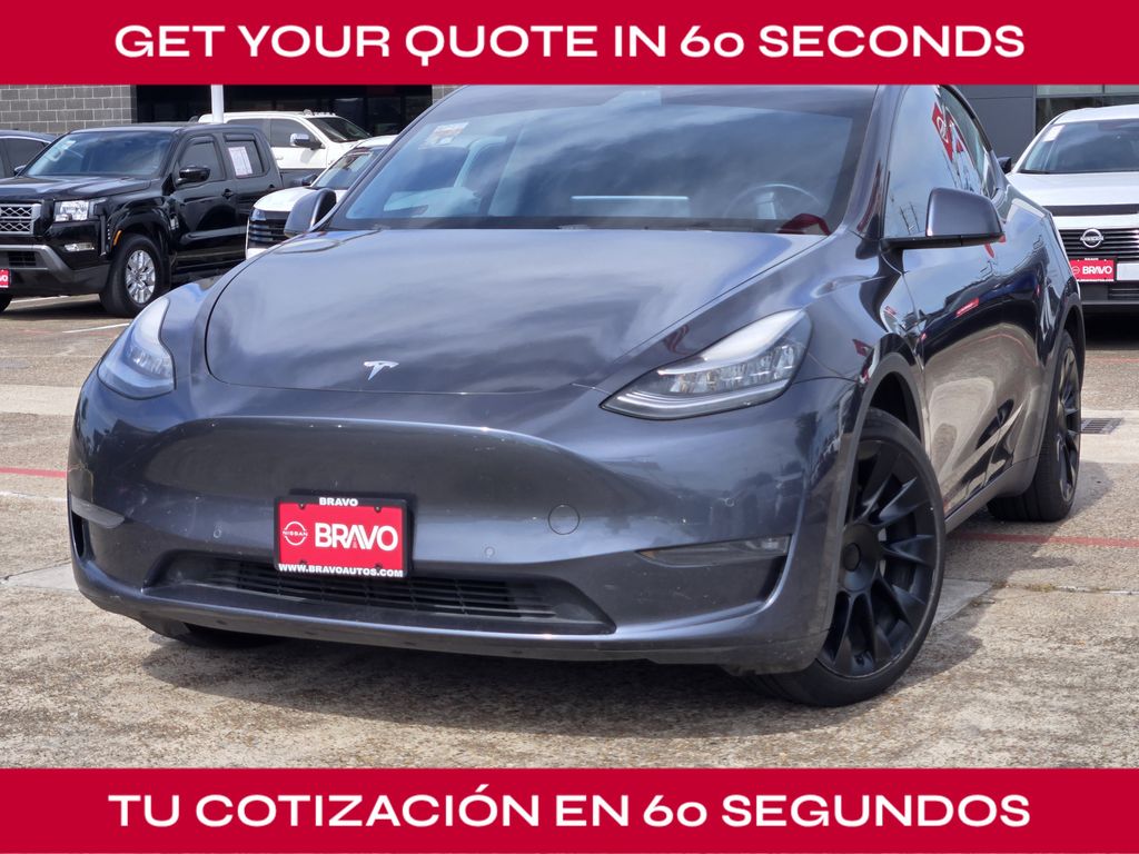2020 Tesla Model Y Long Range Gray at Shottenkirk Kia Fort Bend