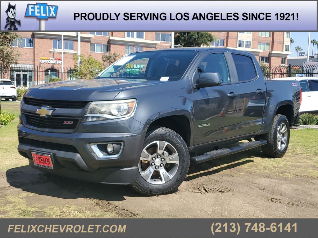 Cyber Gray Metallic 2016 Chevrolet Colorado Pickup Truck 4X2 6-Speed Automatic