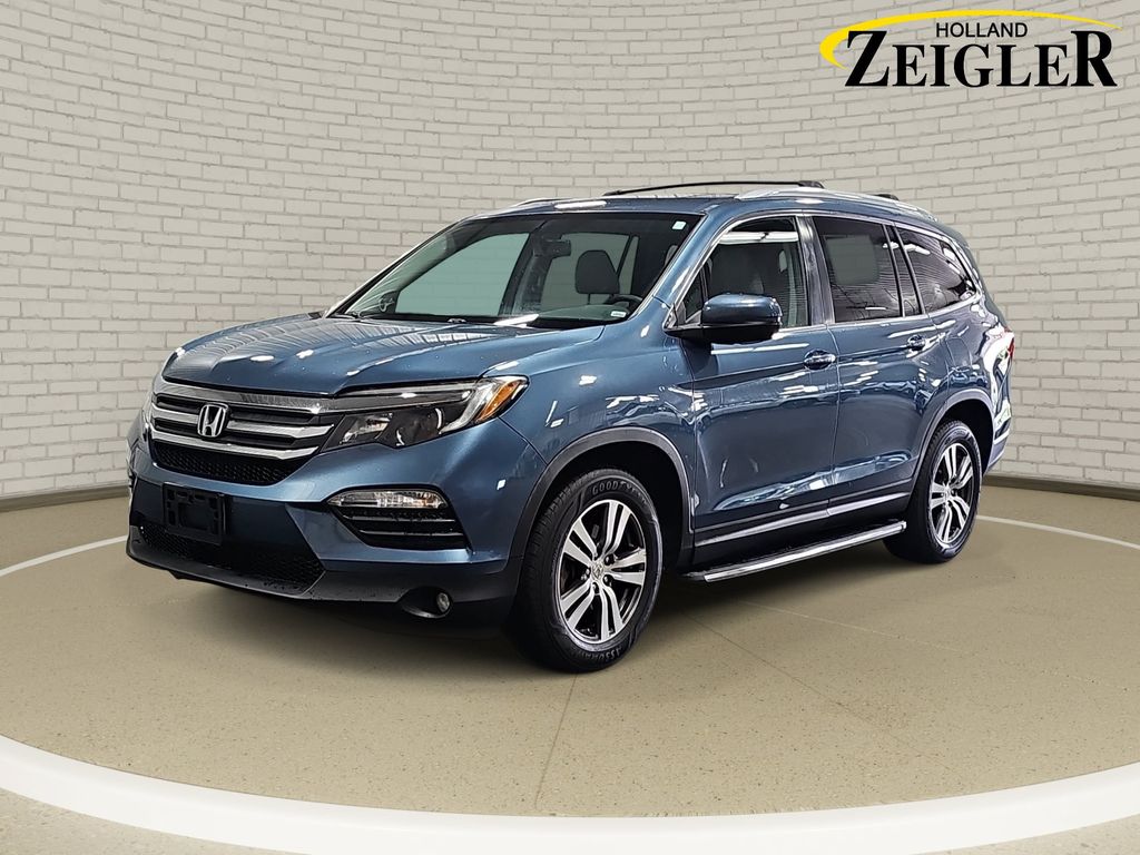 Gray (Steel Sapphire Metallic) 2016 Honda Pilot SUV / Crossover All-Wheel Drive 6-Speed Automatic