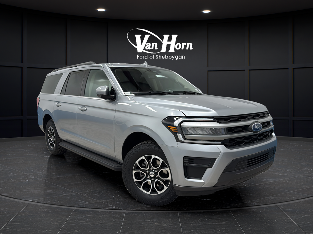 Iconic Silver Metallic 2024 Ford Expedition MAX XLT 4WD SUV / Crossover Four-Wheel Drive Automatic