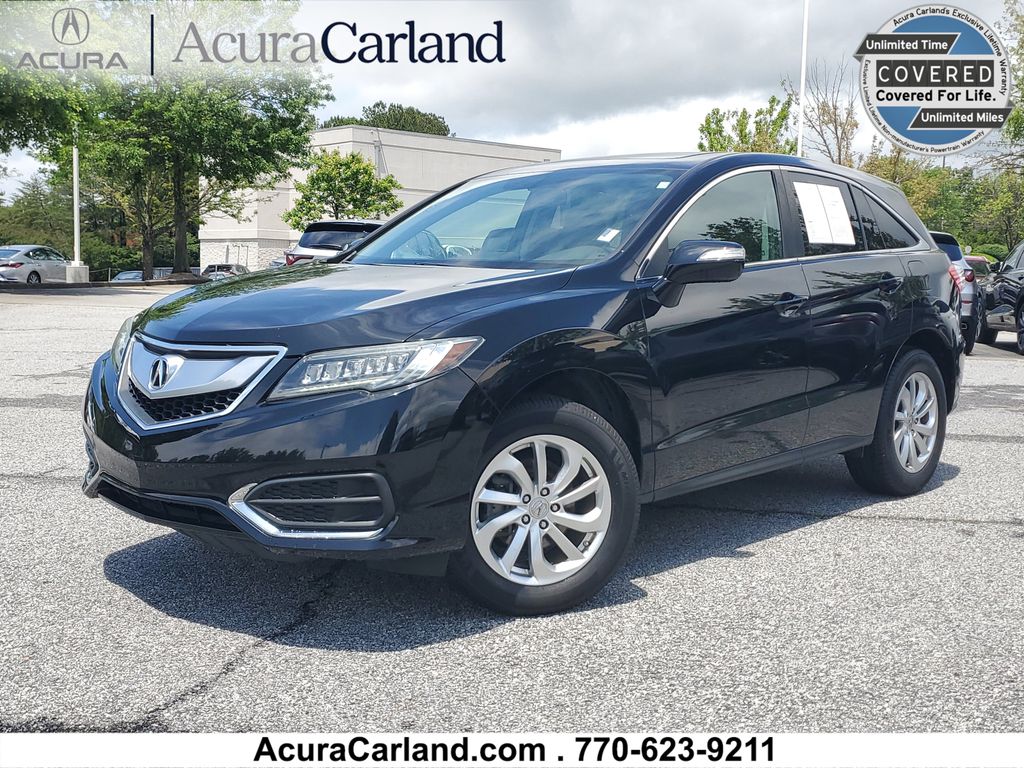 Crystal Black Pearl 2017 Acura RDX SUV / Crossover All-Wheel Drive 6-Speed Automatic