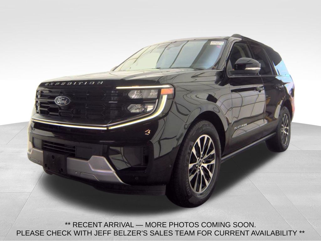 Black Metallic 2025 Ford Expedition SUV / Crossover Four-Wheel Drive Automatic