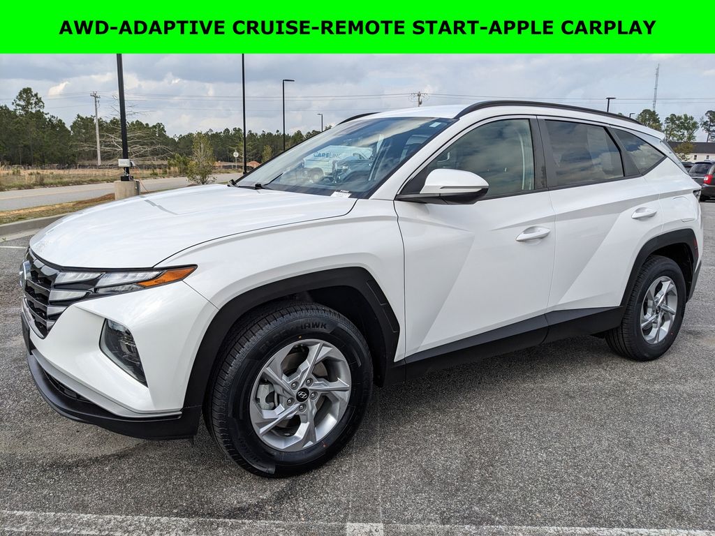 Serenity White Pearl 2023 Hyundai Tucson SEL AWD SUV / Crossover All-Wheel Drive 8-Speed Automatic