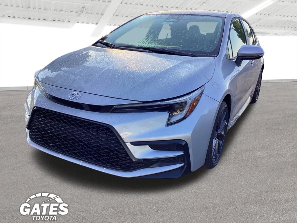 Classic Silver Metallic 2026 Toyota Corolla Sedan Front-Wheel Drive Continuously Variable Transmission