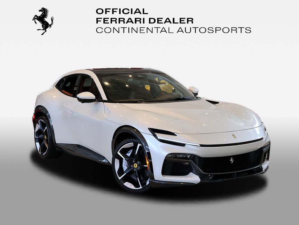 Bianco Fugi 2025 Ferrari Purosangue SUV / Crossover All-Wheel Drive 8-Speed Dual Clutch
