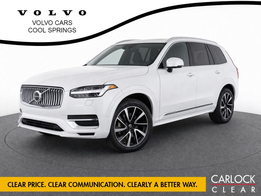 Crystal White Metallic 2021 Volvo XC90 SUV / Crossover All-Wheel Drive Automatic