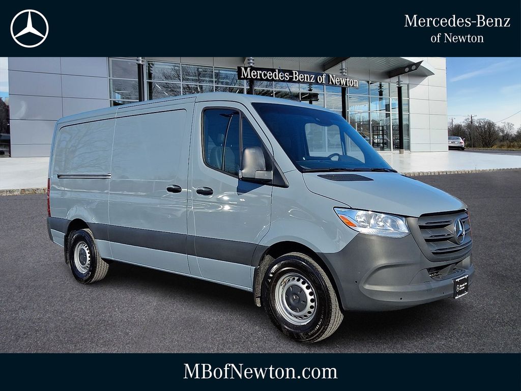 Selenite Gray Metallic 2024 Mercedes-Benz Sprinter Cargo 2500 144 RWD Van Rear-Wheel Drive 9-Speed Automatic