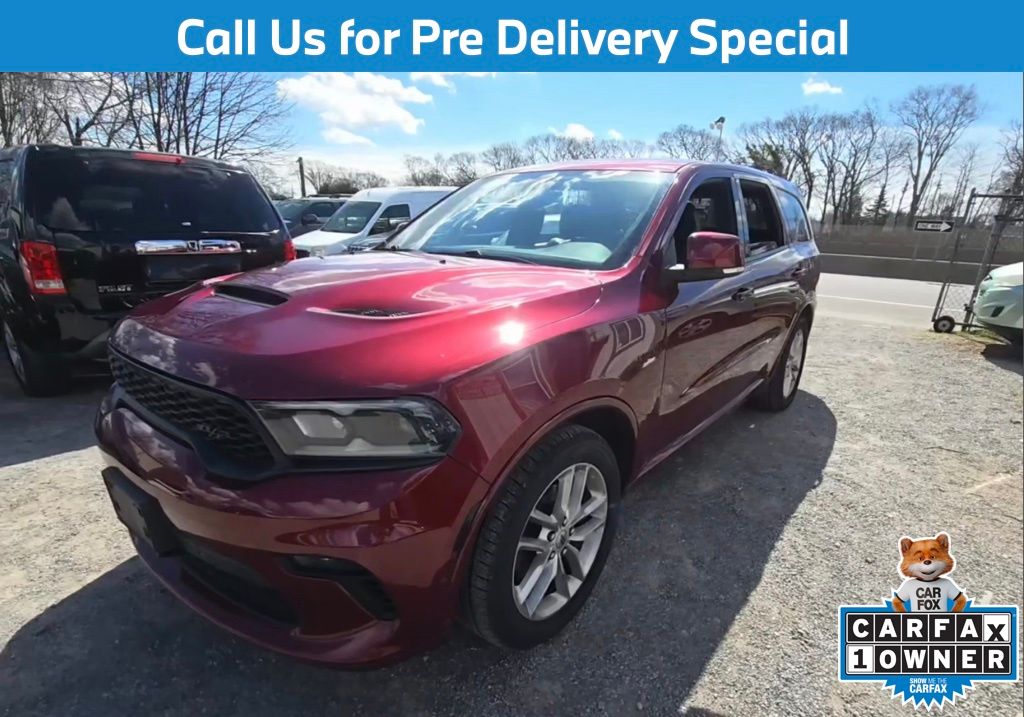 Octane Red Pearlcoat 2022 Dodge Durango R/T AWD SUV / Crossover All-Wheel Drive 8-Speed Automatic