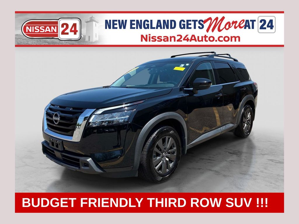 Super Black 2022 Nissan Pathfinder SUV / Crossover Front-Wheel Drive 9-Speed Automatic