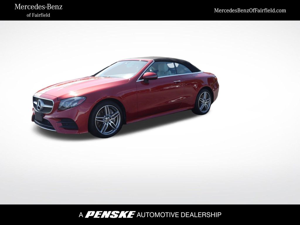 HYACINTH RED 2018 Mercedes-Benz E-Class E 400 4MATIC Cabriolet AWD Convertible All-Wheel Drive 9-Speed Automatic