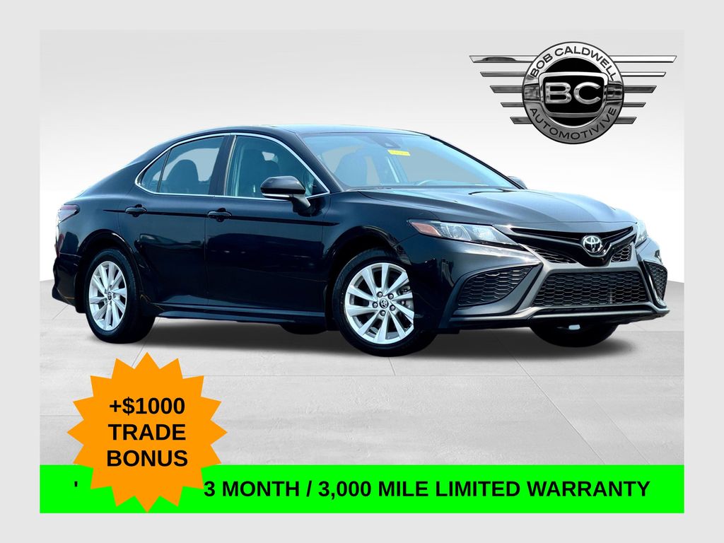 Black 2024 Toyota Camry Sedan Front-Wheel Drive 8-Speed Automatic
