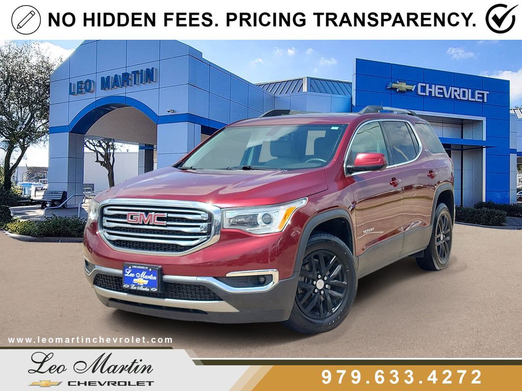 Crimson Red Tintcoat 2018 GMC Acadia SUV / Crossover Front-Wheel Drive 6-Speed Automatic