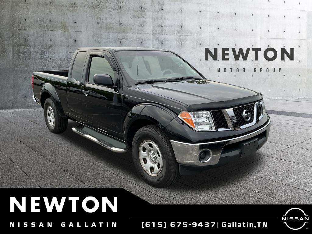 Super Black 2008 Nissan Frontier Pickup Truck 4X2 5-Speed Automatic Overdrive