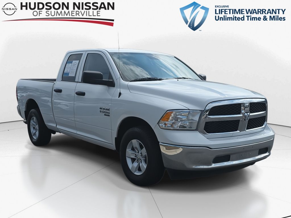 2024 Bright White Clearcoat Ram 1500 Classic SLT Truck