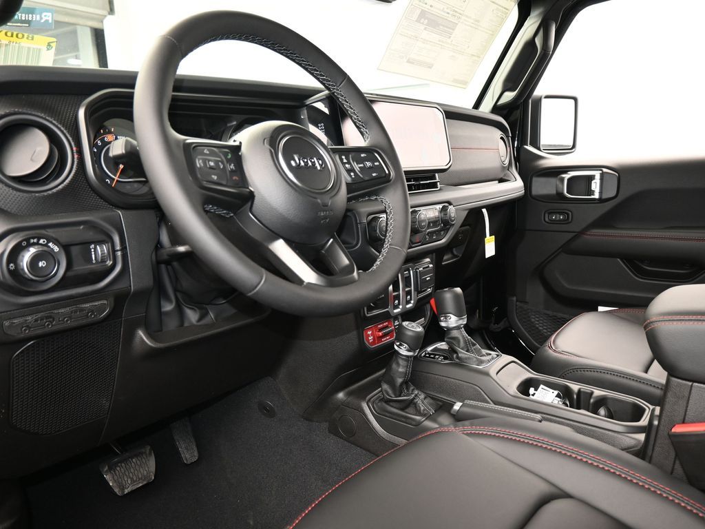 New 2026 Black Clearcoat Jeep Rubicon X image 12