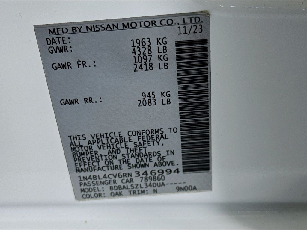 Used Car 2024 Nissan Altima  2.5 Sr For Sale Under $20,000 In Austin, Texas