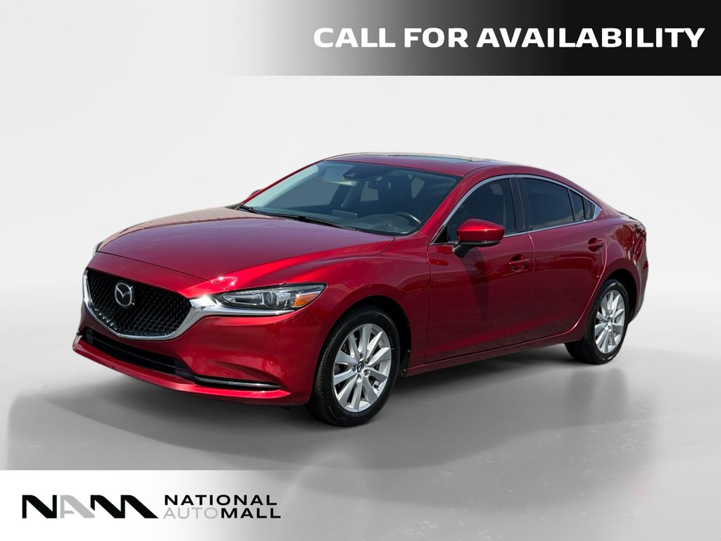 Soul Red Crystal Metallic 2019 Mazda MAZDA6 Sedan Front-Wheel Drive 6-Speed Automatic