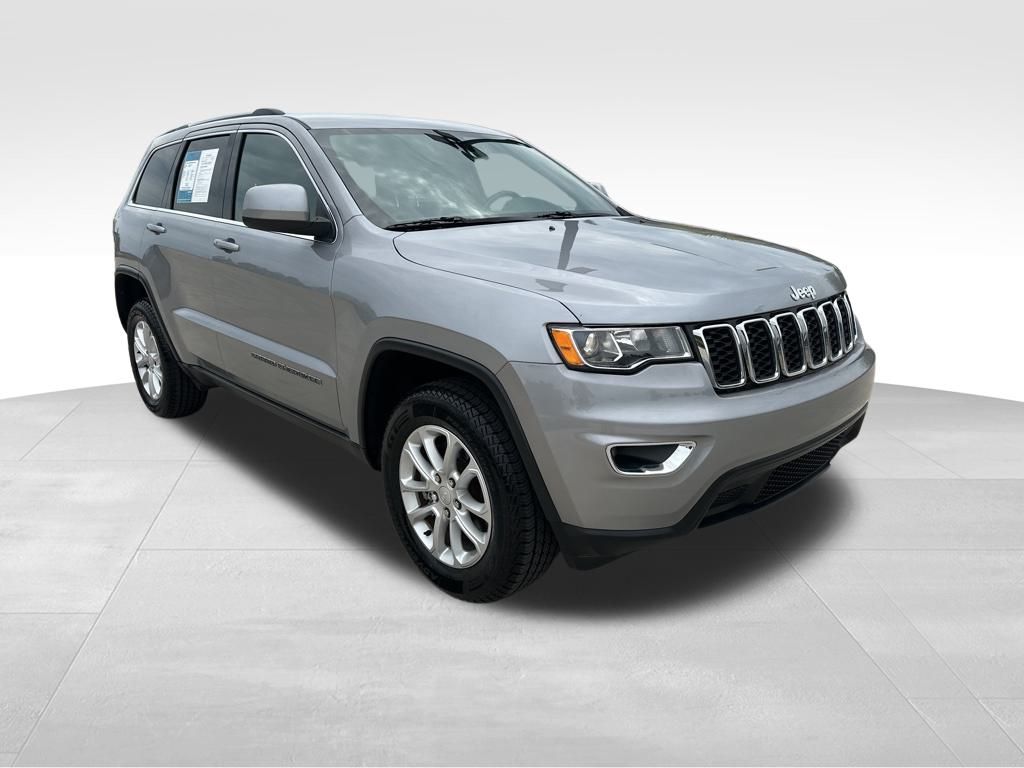 2021 Billet Silver Metallic Clearcoat Jeep Grand Cherokee Laredo X 4X4 SUV