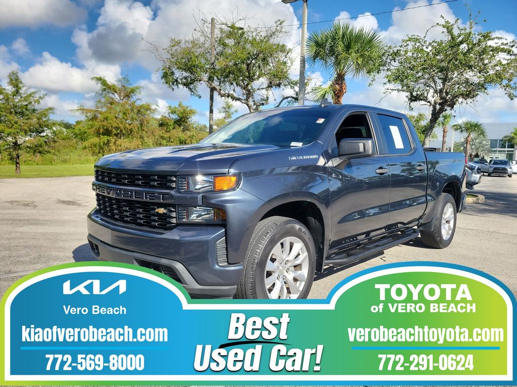 Shadow Gray Metallic 2021 Chevrolet Silverado 1500 Pickup Truck 4X2 8-Speed Automatic