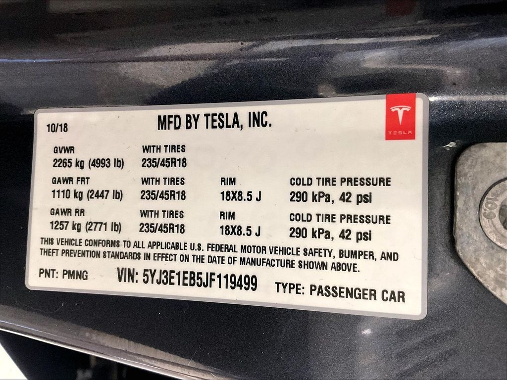2018 Tesla Model 3 — photo 36