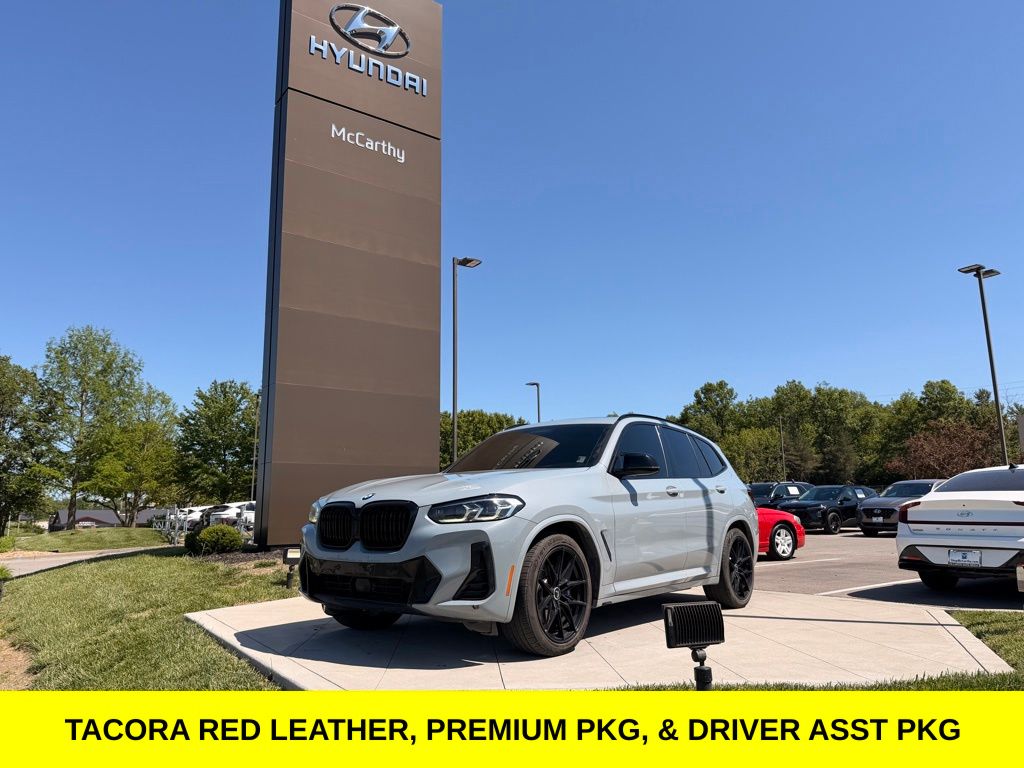 Gray Metallic 2022 BMW X3 SUV / Crossover All-Wheel Drive 8-Speed Automatic