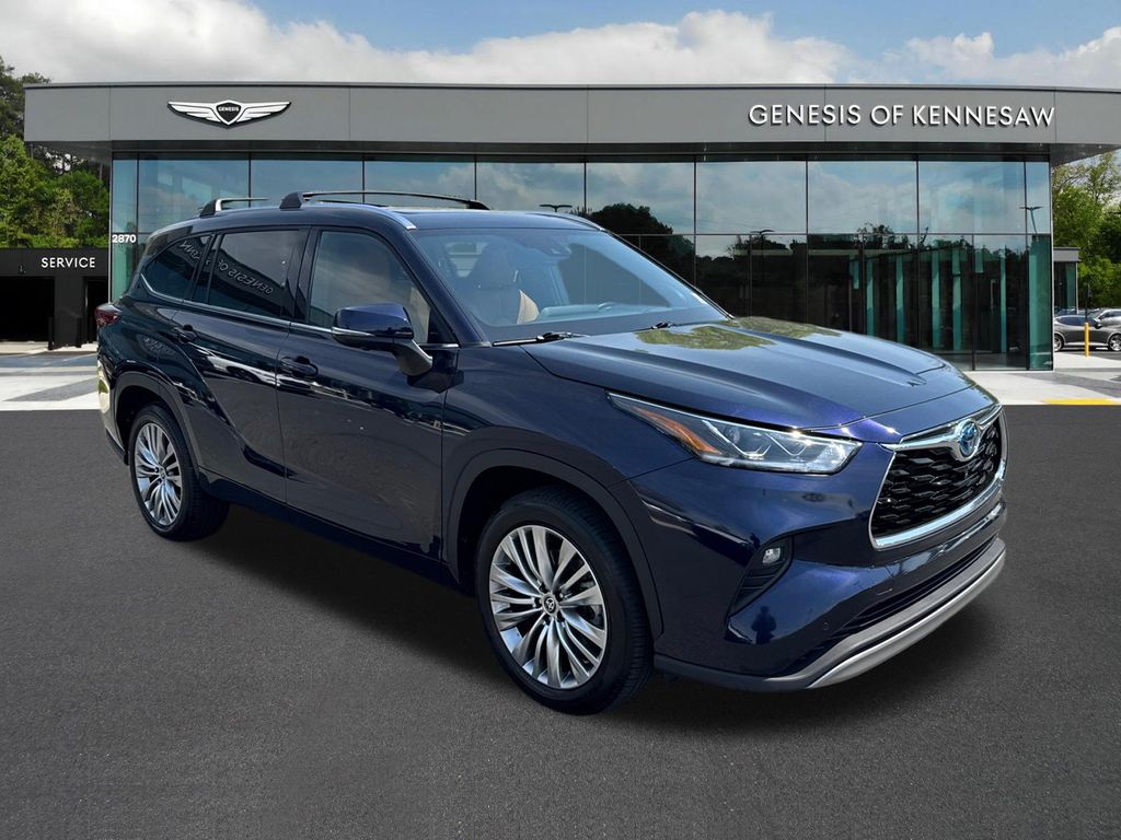 Blueprint 2023 Toyota Highlander Hybrid Platinum FWD SUV / Crossover Front-Wheel Drive Continuously Variable Transmission