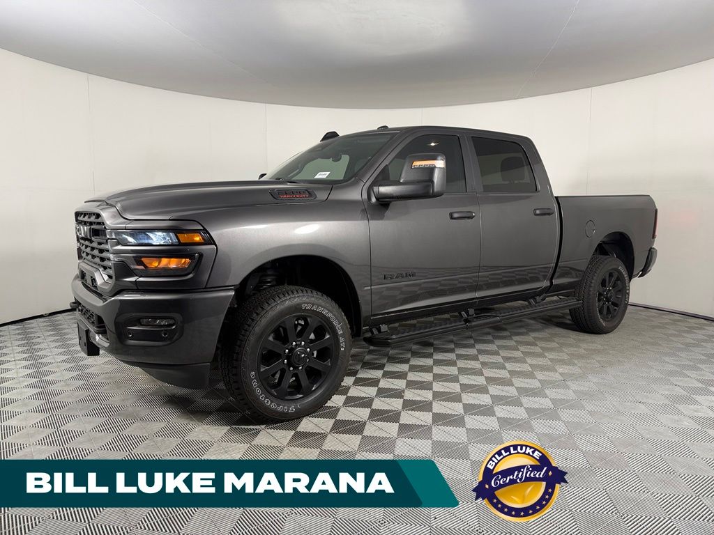 Gray (Granite Crystal Metallic Clearcoat) 2025 RAM 2500 Pickup Truck Four-Wheel Drive 8-Speed Automatic