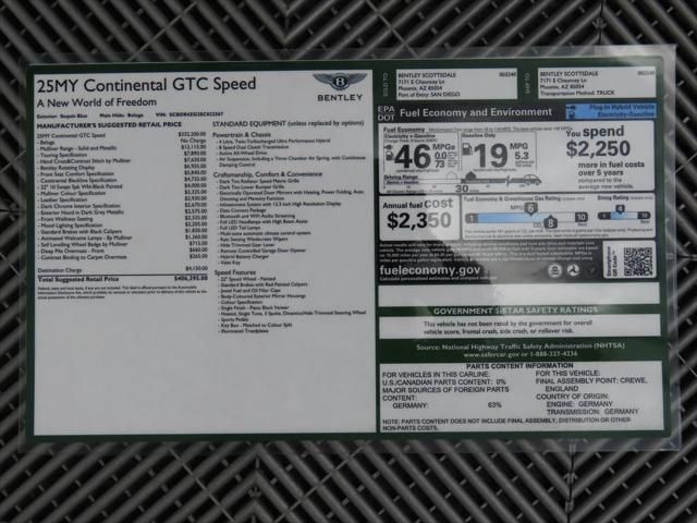 Thumbnail: 2025 Bentley Continental - 9