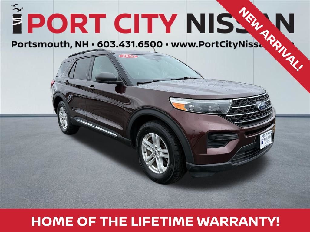 Red (Rich Copper Metallic Tinted Clearcoat) 2020 Ford Explorer XLT AWD SUV / Crossover All-Wheel Drive Automatic